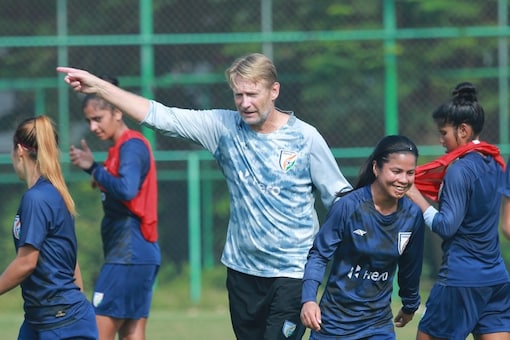 Thomas Dennerby said he has a clear picture for India's first game of the AFC Women's Asian Cup. (AIFF Photo)