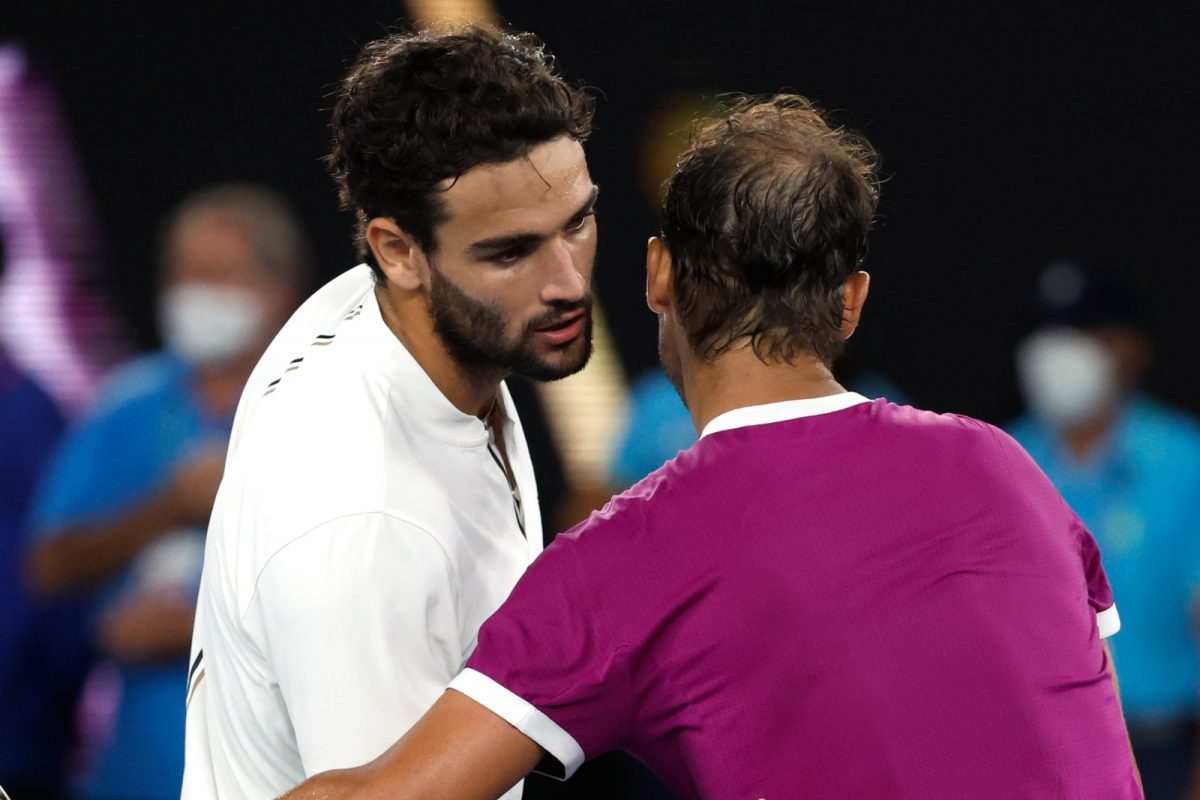 Australian Open Locker Room Chat with Rafael Nadal a Comfort for Beaten Matteo Berrettini