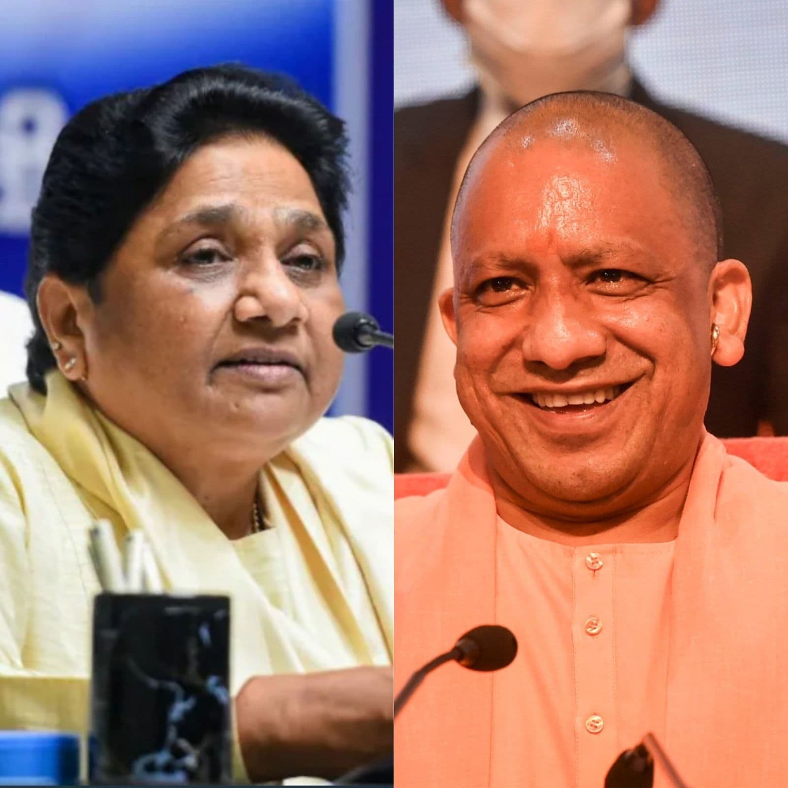 Up Polls Cm Yogi Mayawati Lock Horns In Rare But Bitter Twitter Exchange Over Gorakhpur Monastery