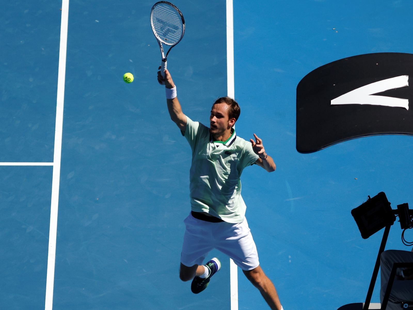 Tempers Rise as Tetchy Daniil Medvedev Reaches Australian Open Quarterfinals Beating Maxime Cressy