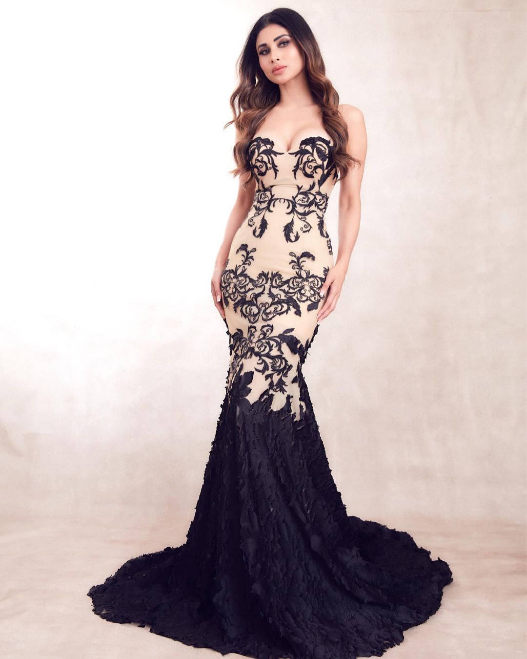 modest rose gold dress Rose Gold Princess sequin gown | Dress main image 1