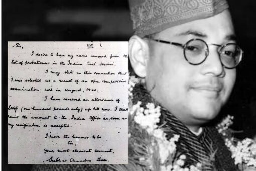 The letter shared by Kaswan is a facsimile copy sourced from the National Archives India. (Credits: Getty Images; Twitter/@ParveenKaswan)