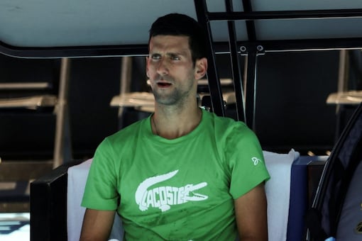 Novak Djokovic was deported from Australia from a quick legal battle. (Reuters Photo)