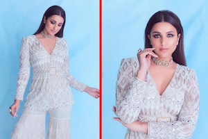 Parineeti Chopra Makes Heads Turn In Gorgeous White Sharara Set, Check Out The Diva's Sexy Pictures