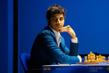 Standings Results Tata Steel Masters 2023 (Round 9) with Carlsen