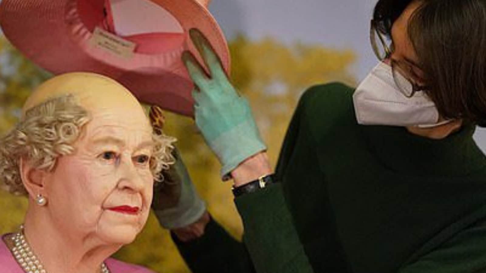Britain's Queen's Wax Statue Left Bald Under Hat, German Museum Says