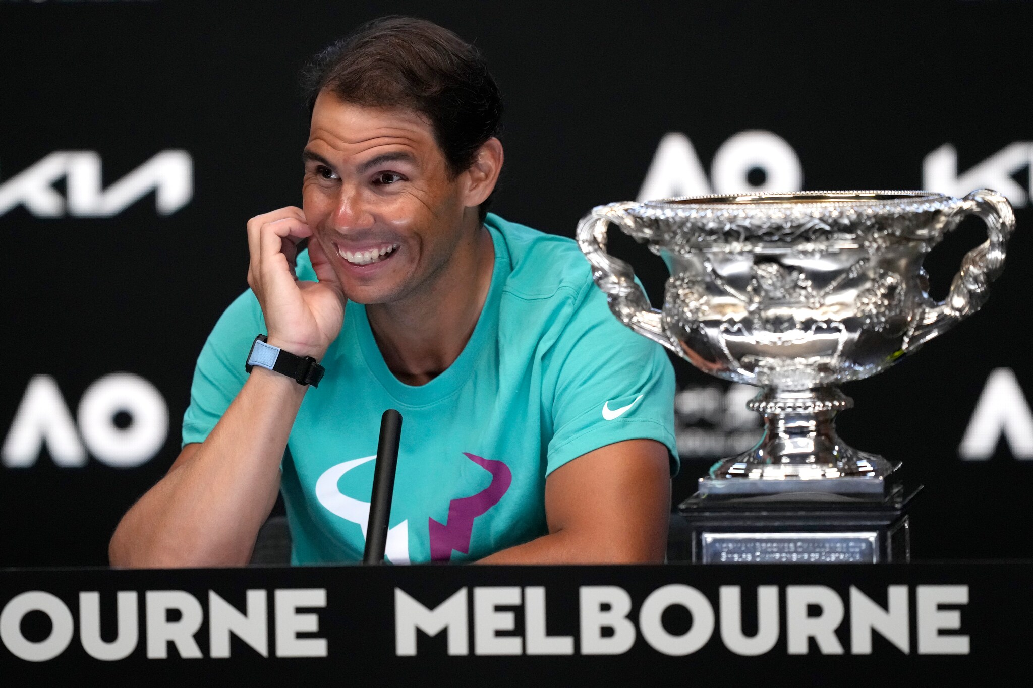Rafael Nadal Wins 21st Grand Slam, 2nd Australian Open Title IN PICS
