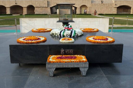 Raj Ghat is a memorial dedicated to Mahatma Gandhi in Delhi. (Image: Shutterstock)
