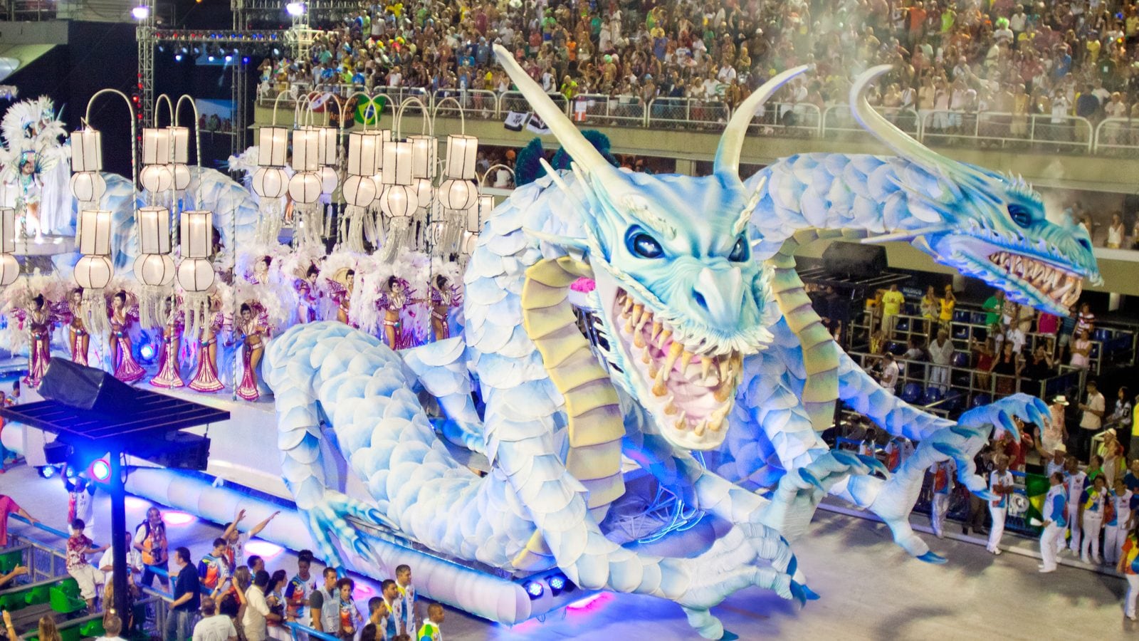 Rio's dazzling Carnival parade resumes after pandemic hiatus