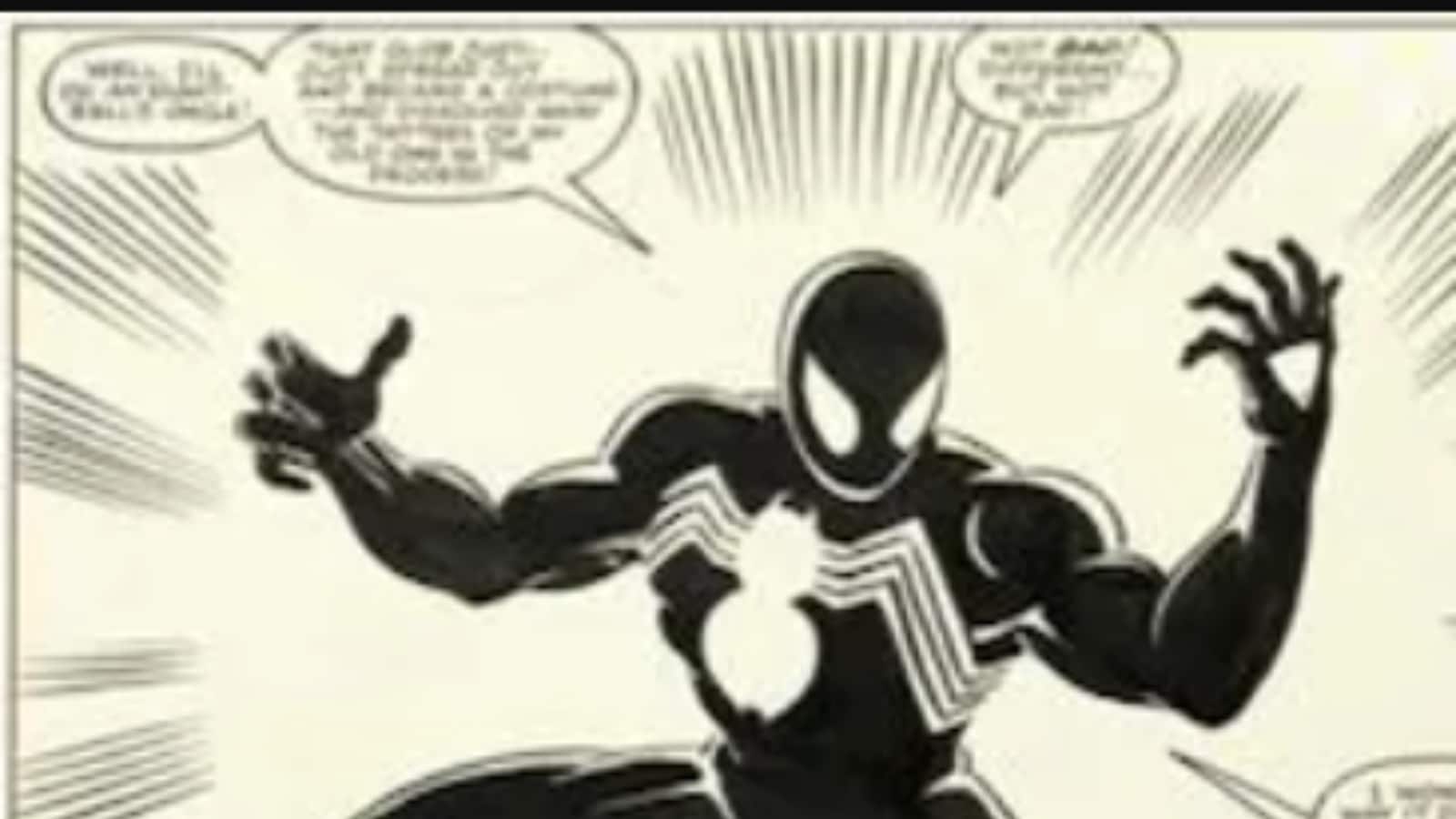 Spider-man Artwork from 1984 Comic Page Sells for Record Rs 24 Crore Bidding  in Dallas
