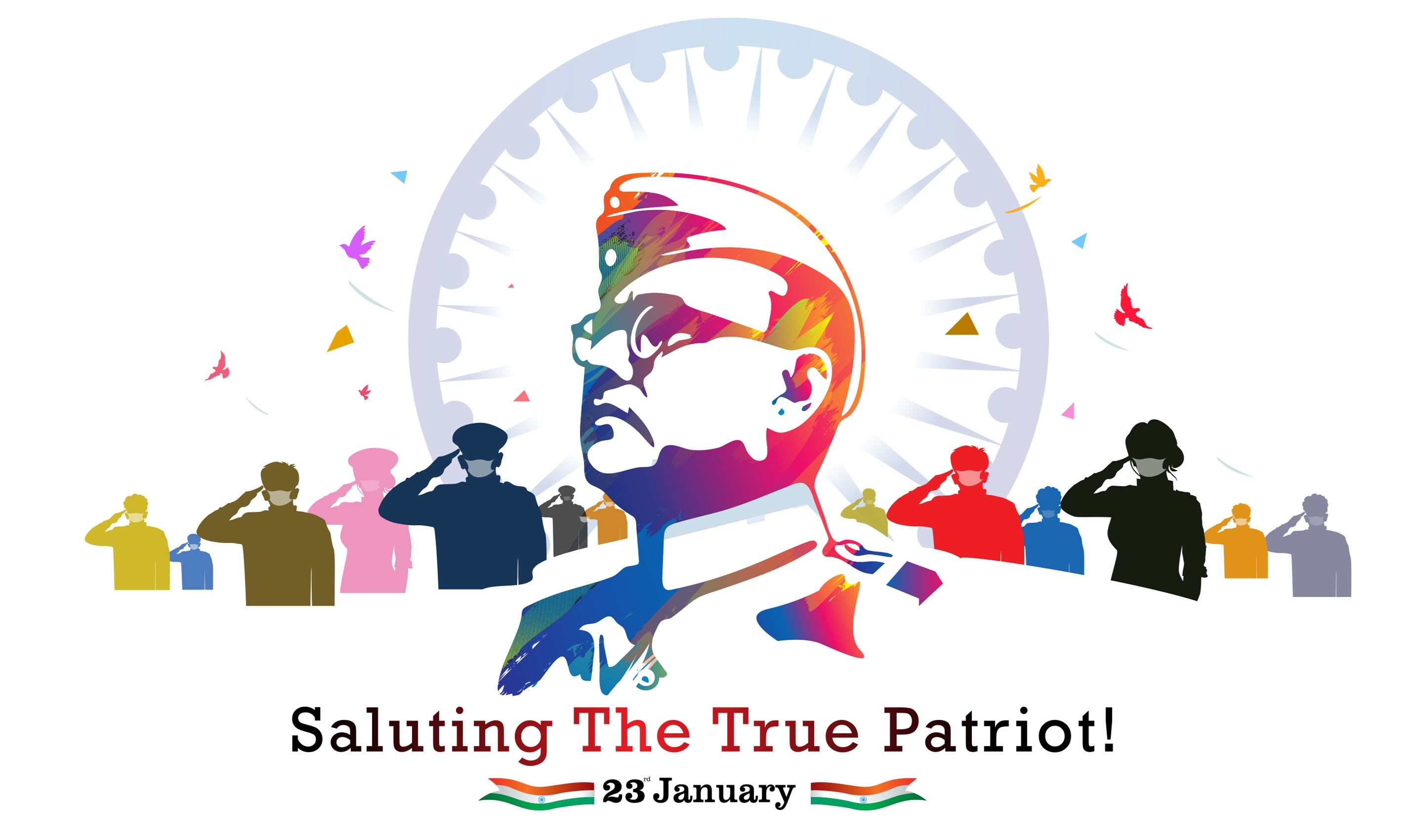 Subhas Chandra Bose Jayanti Wishes, Quotes, Images, Messages and WhatsApp Greetings, Parakram Diwas 3