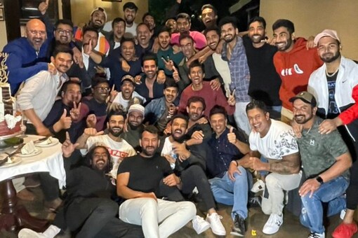 Team India celebrate New Year in South Africa