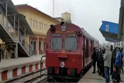 The rail traffic remained unaffected, officials said. (Image: News18)
