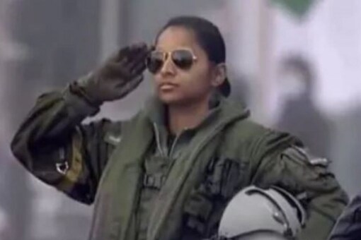Shivangi Singh had been flying MiG-21 Bison aircraft before flying the Rafale. (Photo: @PIB_India)