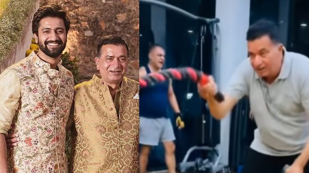 Vicky Kaushal's Dad Sham Kaushal Aces Battle Rope Workout in This Viral ...