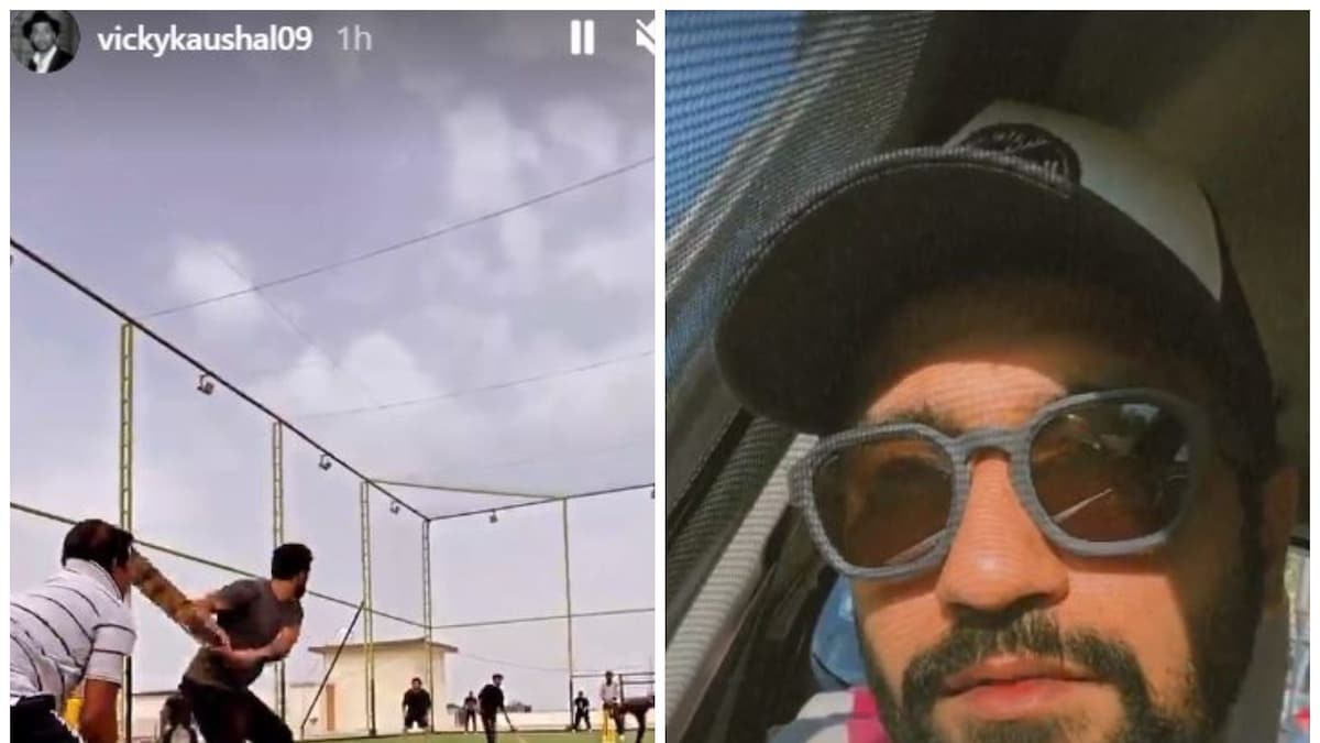 Vicky Kaushal Shares Video of Him Playing Cricket on Set Again, This Time with a Sassy Punchline