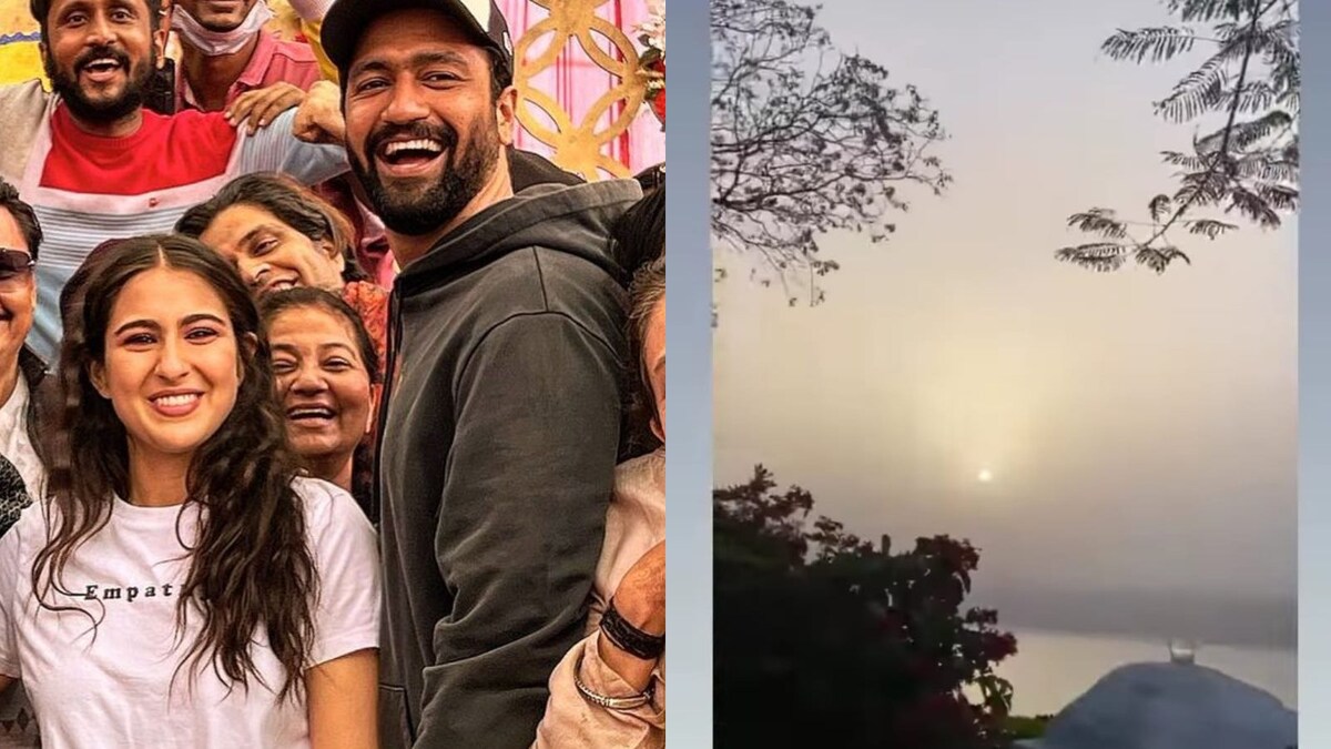 Vicky Kaushal Pokes Fun At Sara Ali Khan For Sharing Yet Another Video Of 'Sun And Moon' From Maheshwar