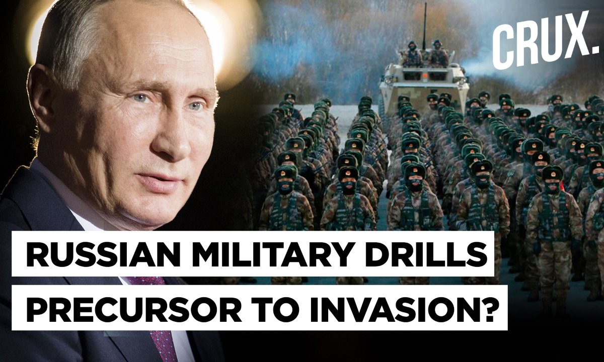 Russia Launches Military Drills Near Ukraine & In Crimea As West Warns ...