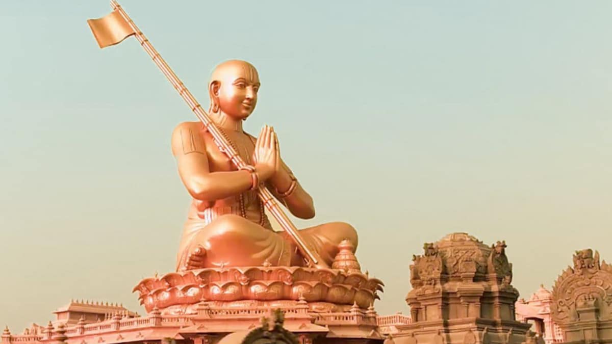 PM Modi to Inaugurate 216-ft Tall Ramanujacharya Statue in Hyderabad on Saturday