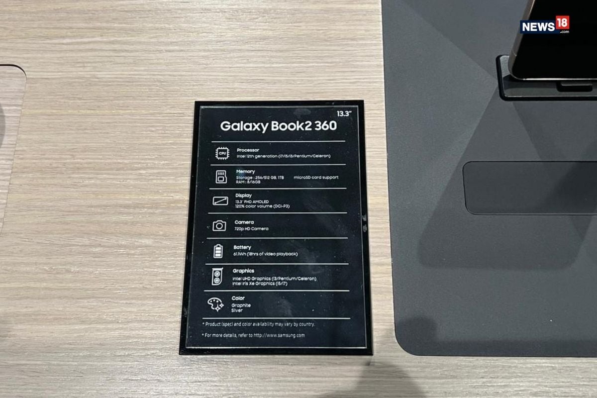 MWC 2022 - Samsung Galaxy Book2 Series : des PC pour la productivité