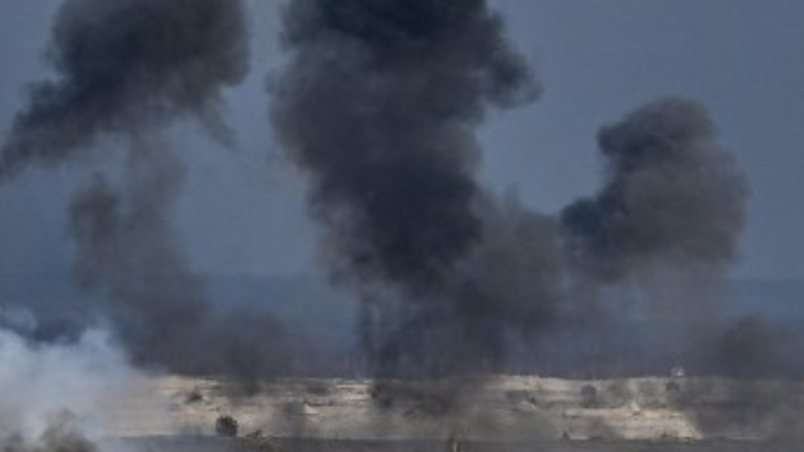 Mortars Explode as Ukraine Minister Tours Frontline