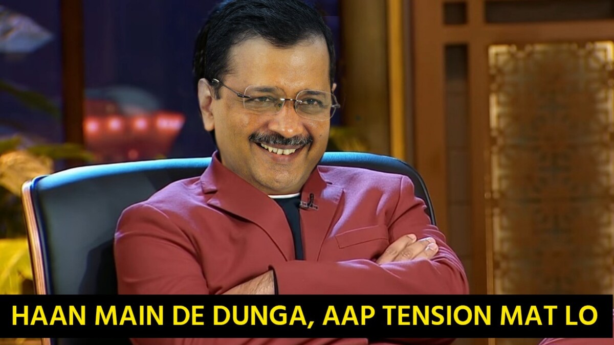'Aap Tension Mat Lo': Arvind Kejriwal Turns Aman Gupta in 'Shark Tank ...