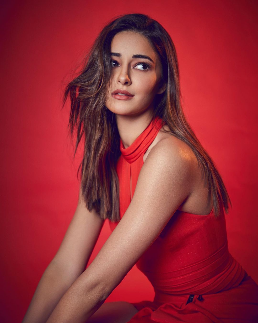 ananya pandey red dress Ananya Panday's Stunning Red Mini Dress Looks Over Years