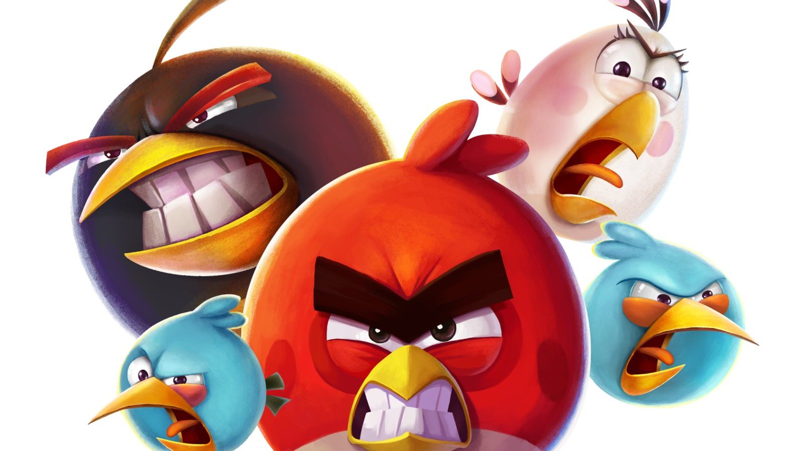 Red Angry Birds - Super Fun Coloring