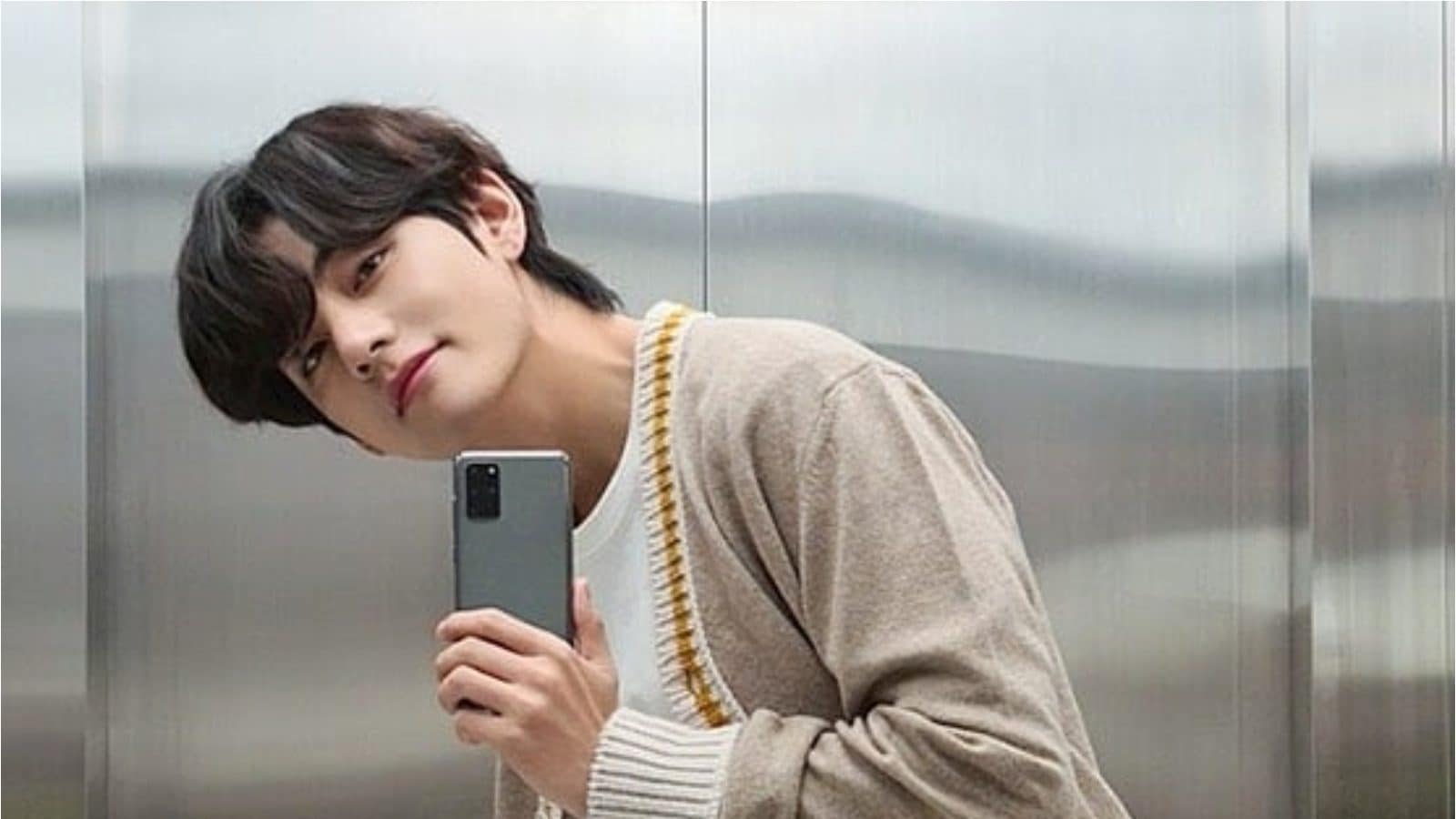 bts taehyung phone