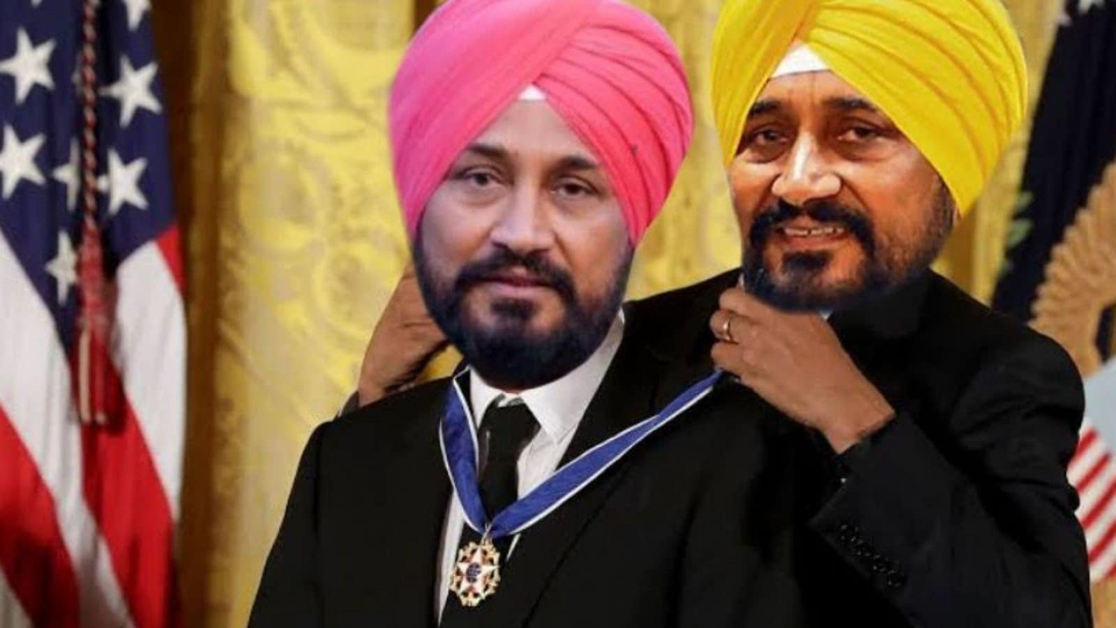 AAP Notches Up Poll Humour With 'Channi Awarding Channi' Meme in Sand Mining Case, Cops Says Probe On : #PoliticalNews - Vimarsana News