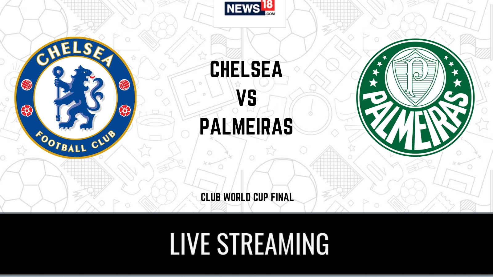 FIFA Club World Cup Final Chelsea vs Palmeiras LIVE Streaming When and Where to Watch Online, TV Telecast, Team News