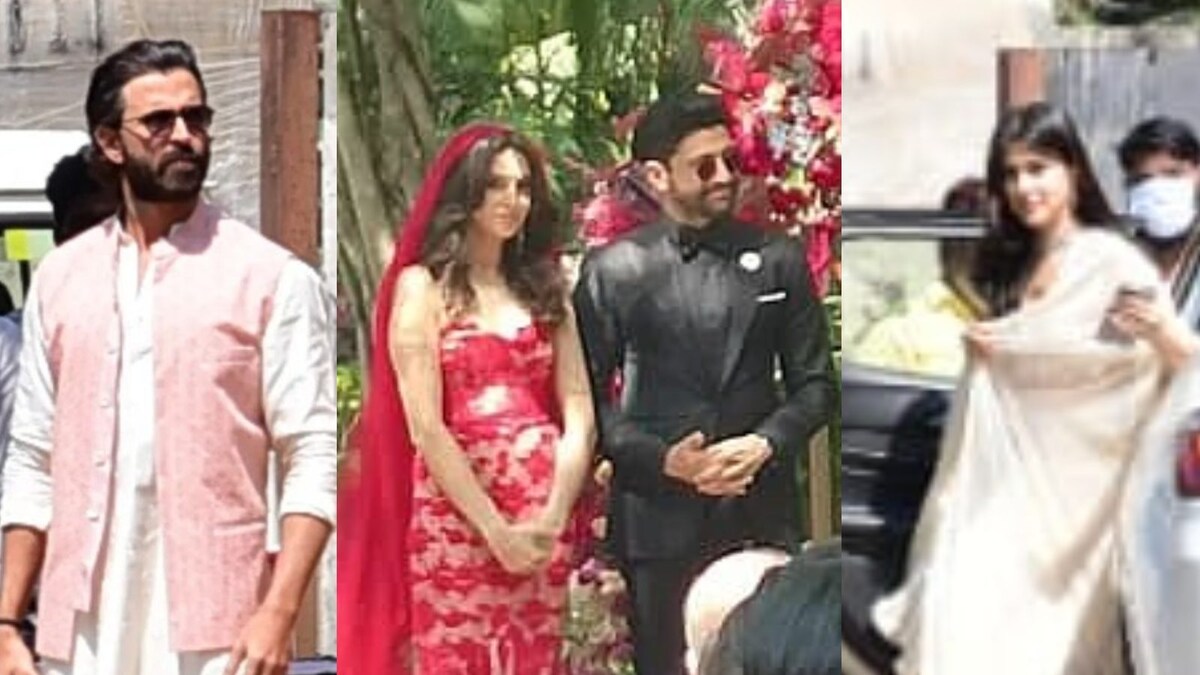 Farhan Akhtar, Shibani Dandekar Are Now Married; First Pics Out; Javed Akhtar Recites Poem for Newlyweds