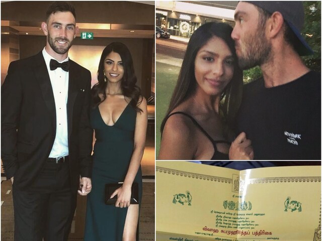 Glenn Maxwell and his Indian fiance Vini Raman are set to tie the knot on Mach 27, 2022 (Photos: Instagra, Twitter/MAxwell, Raman)