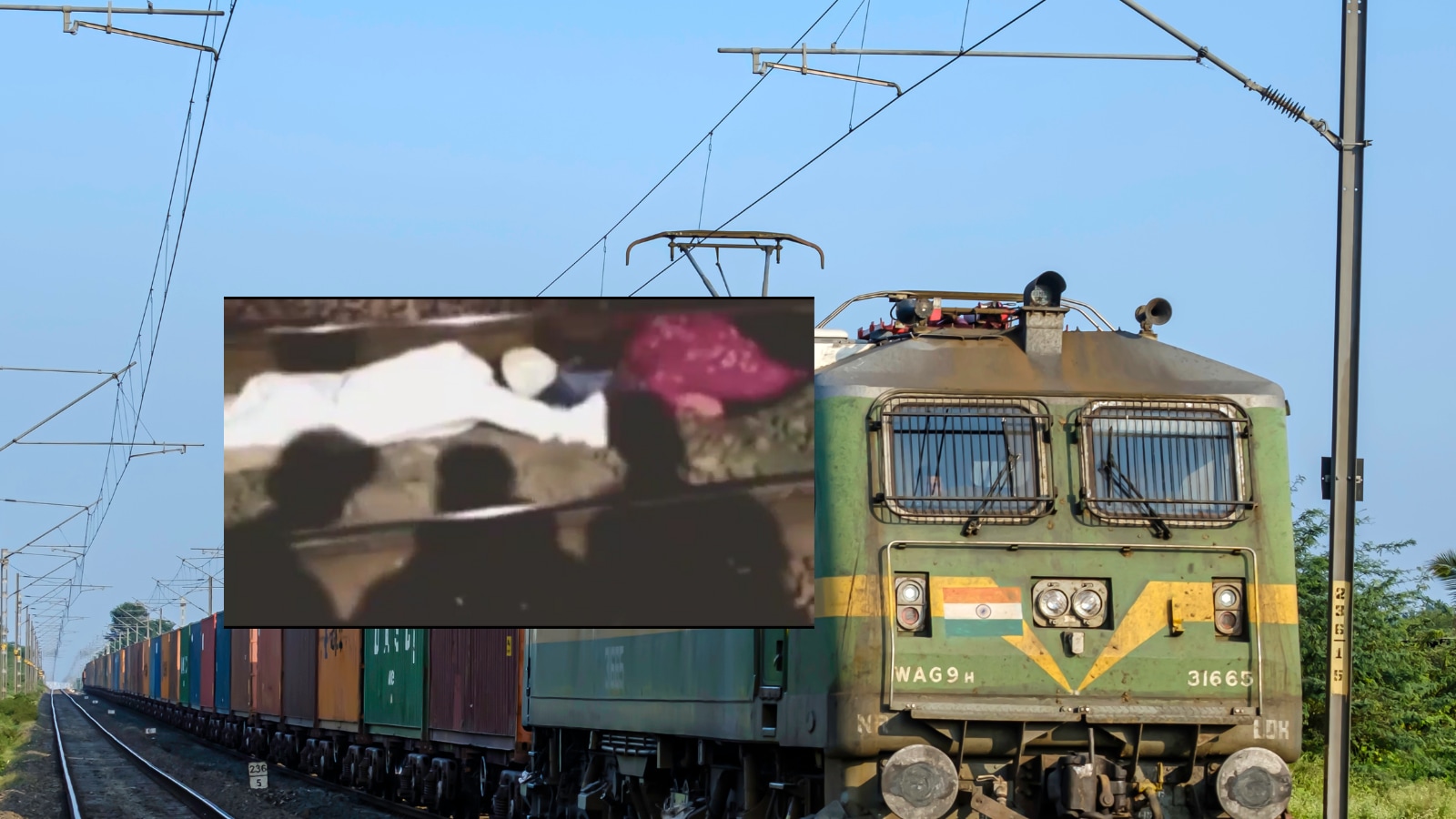 WATCH Bhopal Man Jumps under Running Train to Save Girl Fallen on Tracks