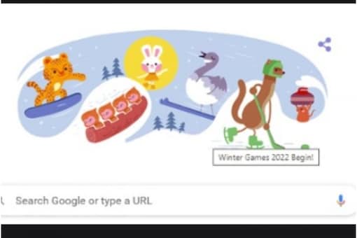 Google Ѵ Doodle ͧԴ觢ѹԡĴ˹ǻѡ 2022 (Ҿ: Google.com)

