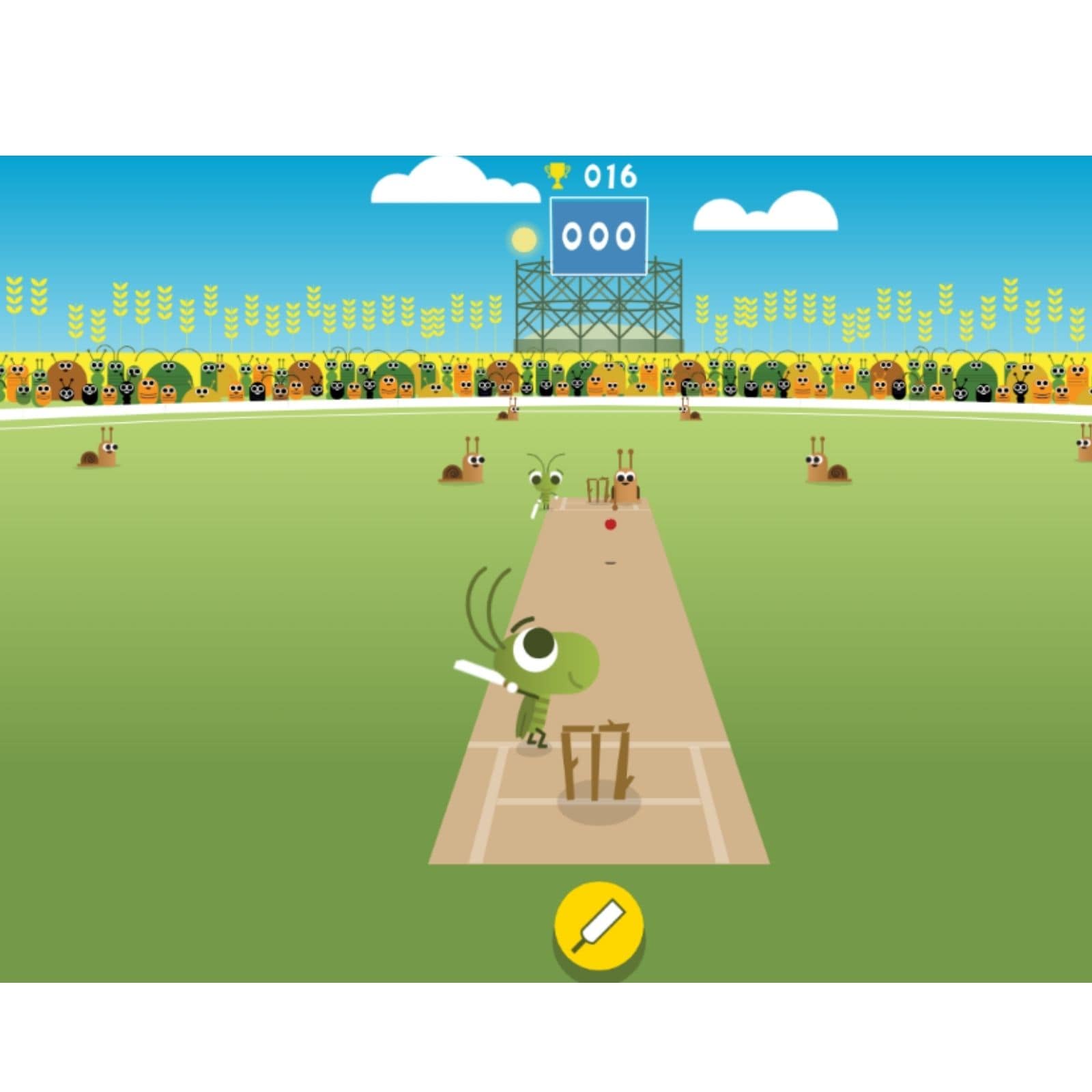 Google Doodle Baseball