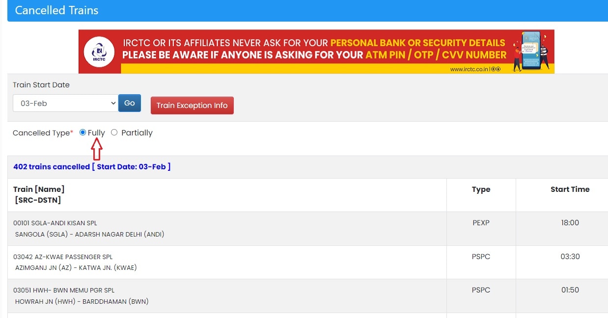 (Image: enquiry.indianrail.gov.in/mntes/)