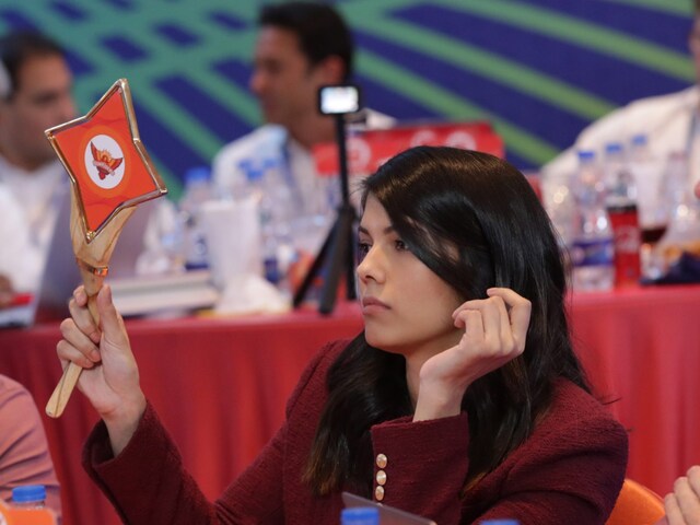 Kaviya Maran stole the limelight during IPL auction. (BCCI Photo)