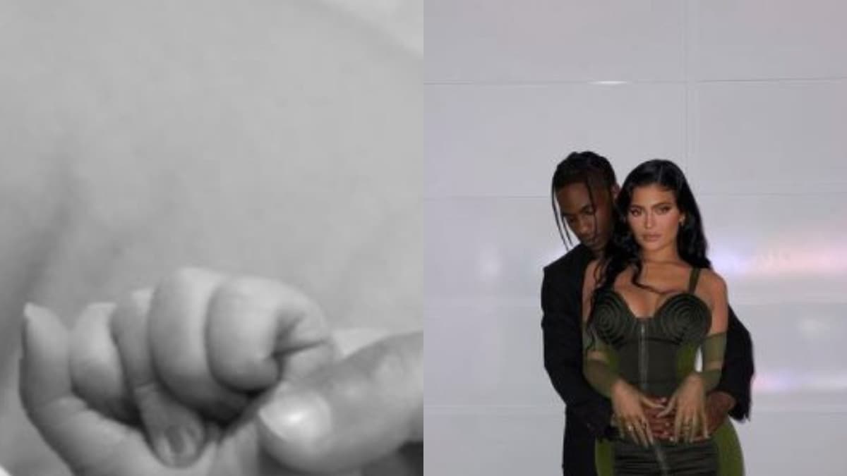 Kylie Jenner Welcomes Second Child With Travis Scott; Kim Kardashian, Kourtney React