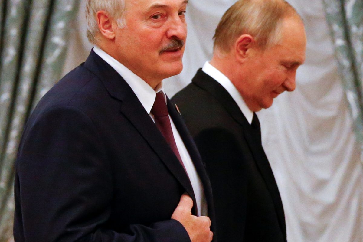 Russian President Vladimir Putin and his Belarusian counterpart Alexander Lukashenko have only come closer since the beginning of the 'military operation' in Ukraine. (Image: Reuters)