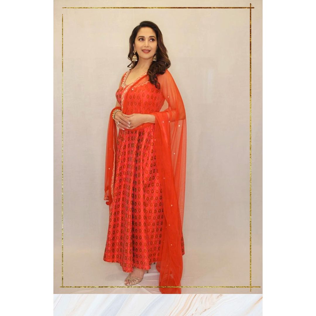 Madhuri Dixit Nene Paints An Elegant Picture In Sleek Red Dress, Check Out  The Diva's Hottest Looks