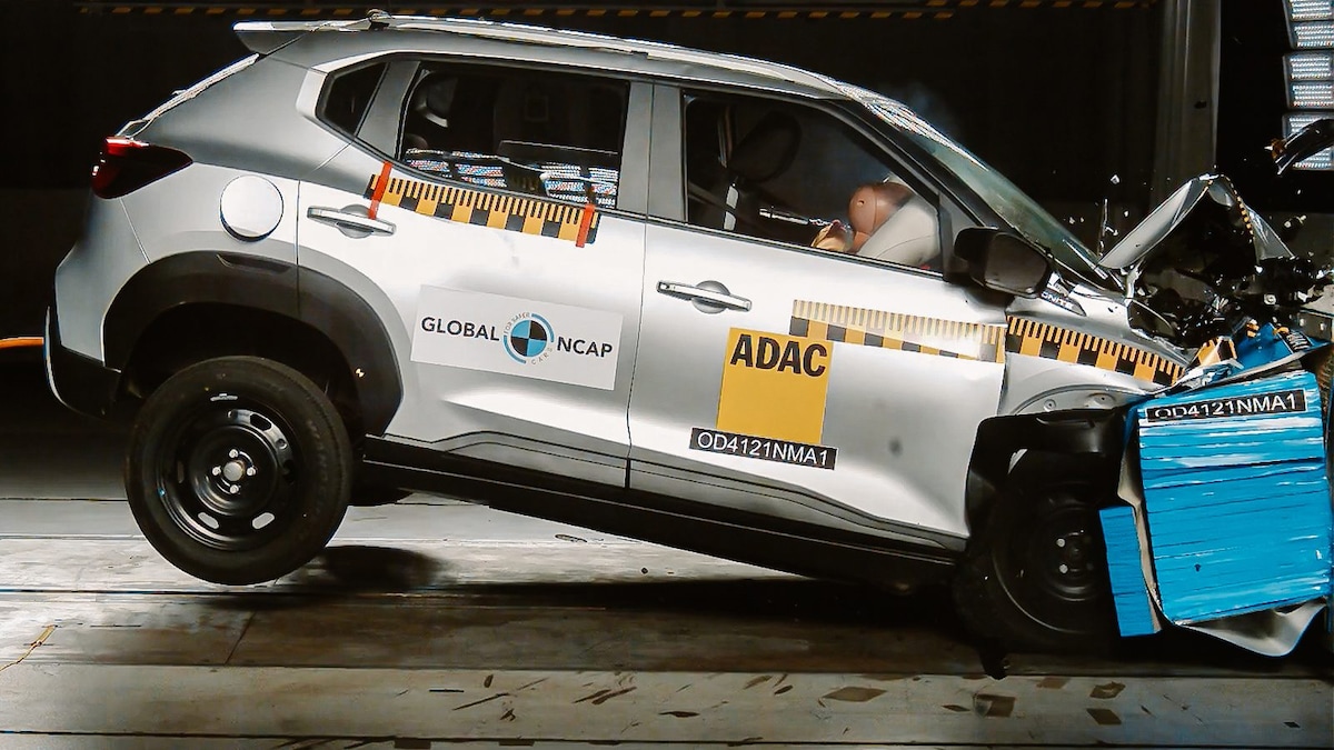 Watch: Nissan Magnite Scores 4 out of 5 Stars in Crash Test Safety Rating from GNCAP