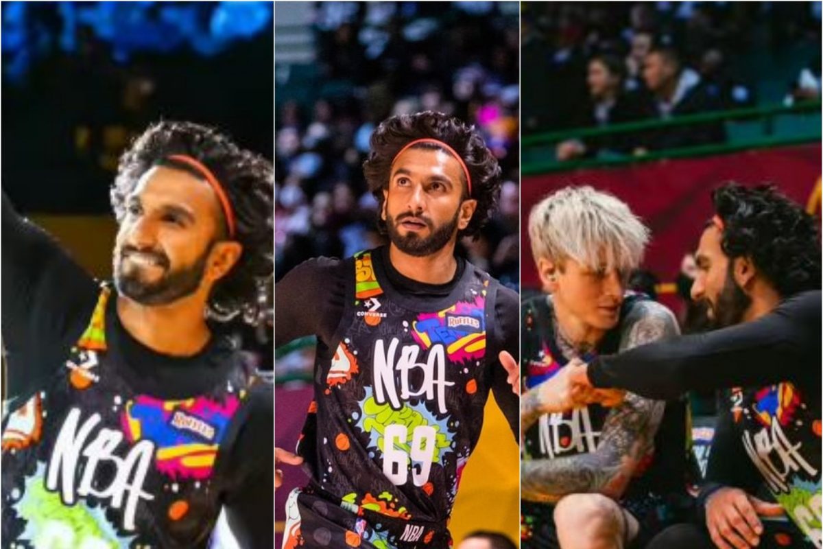 Ranveer Singh shows off the best NBA jerseys in his collection