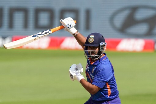 India's Rishabh Pant bats during the second one day international cricket match between India and West Indies in Ahmedabad, India, Wednesday, Feb. 9, 2022. (AP Photo/Ajit Solanki)