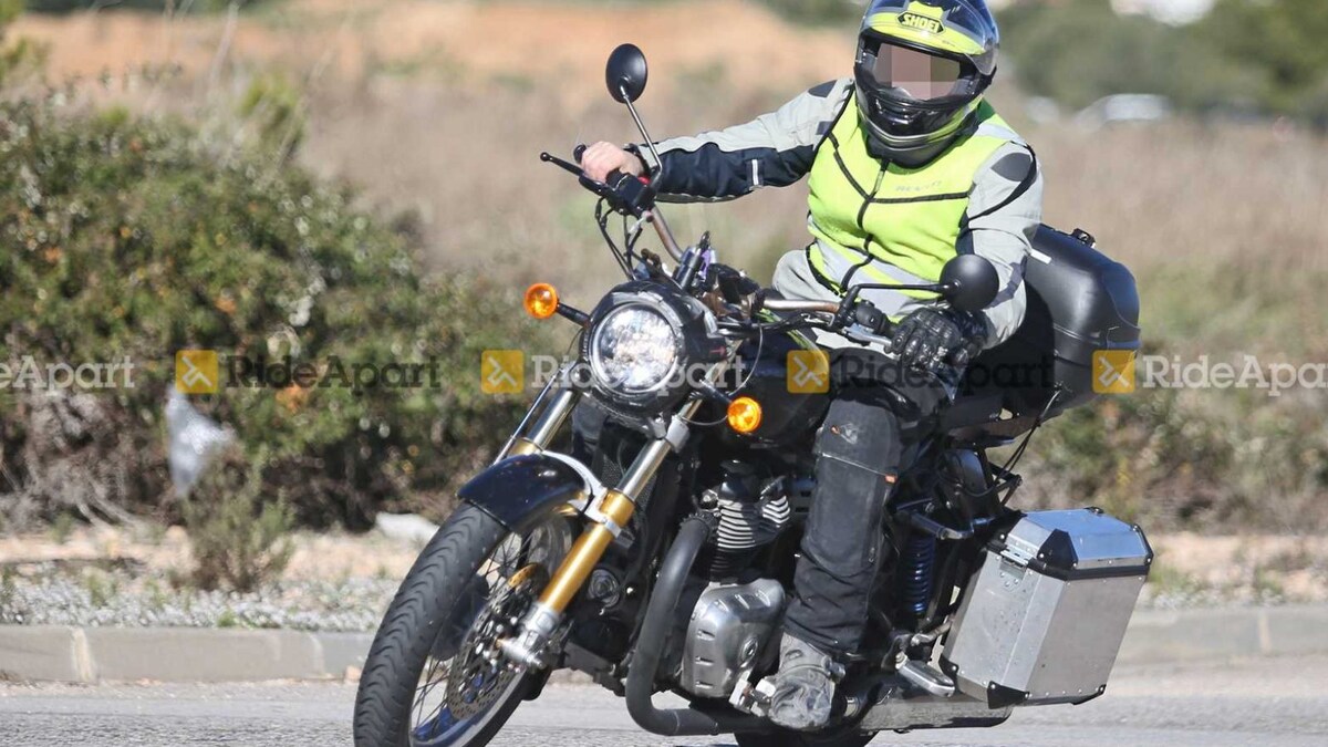 Upcoming Royal Enfield 650cc Cruiser Spied During Testing; Global ...