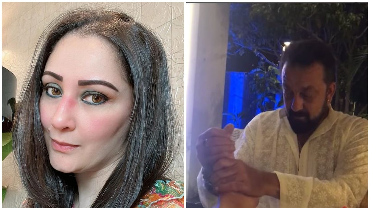 Sanjay Dutt Steals Hearts in Maanayata's Anniversary Post by Giving Her Foot Massage, Watch Video