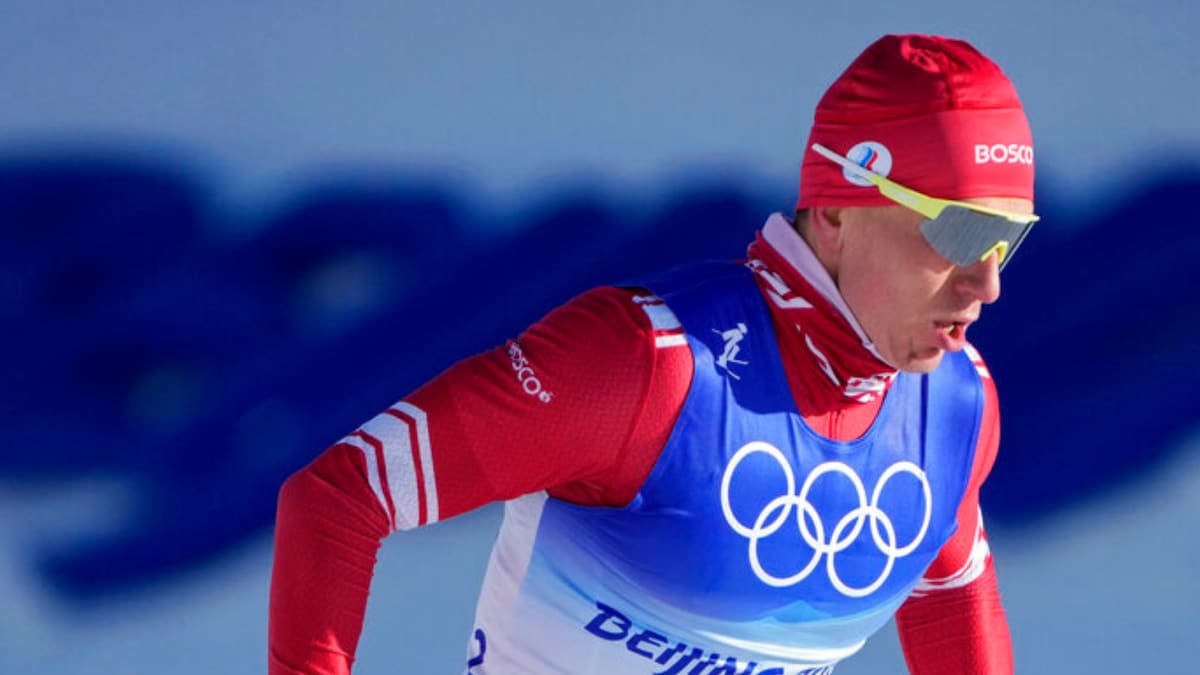 Alexander Bolshunov Blazes to Skiathlon Gold at Winter Olympics