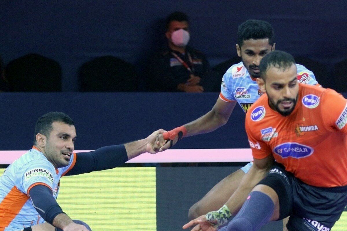 PKL: Fazel Atrachali Shines As U Mumba Thrash Bengal Warriors To Keep ...