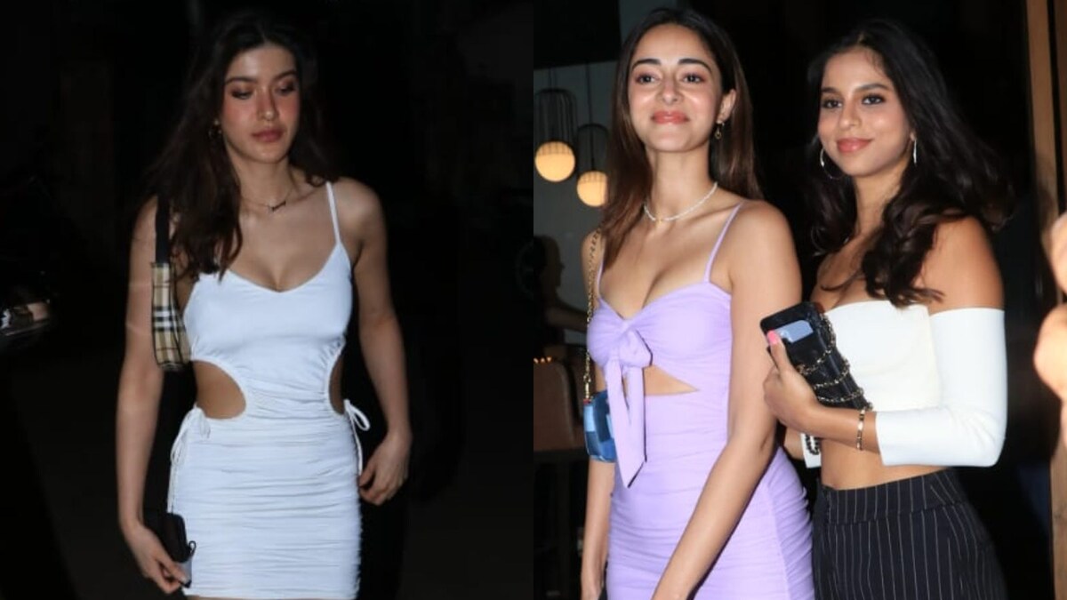 Suhana Khan, Ananya Panday, Shanaya Kapoor Dress To Kill As They Step ...