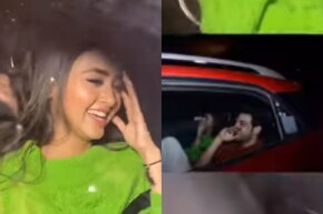 Tejasswi Prakash Blushes While Karan Kundrra Hides Face As Paparazzi Say, 'Scam Kar Diya Aapne'